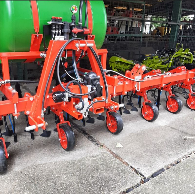 SUK-6F kultivátor 660 literes folyékony műtrágyaszóróval