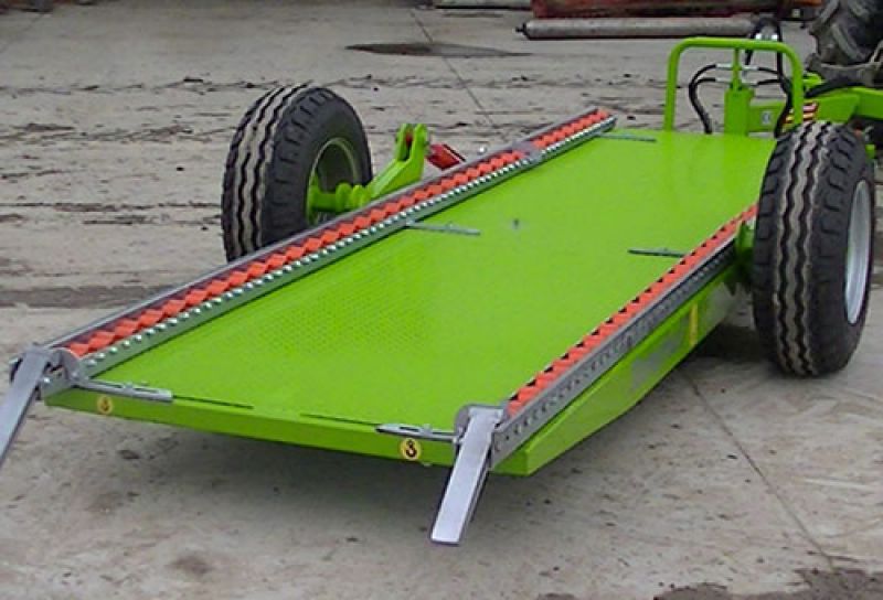 Tecnofruit görgős konténerszállító pótkocsi